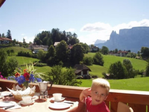 Der Ausblick vom Balkon - Frei schweift der Blick