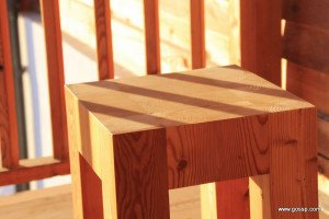 sedile fatto in casa